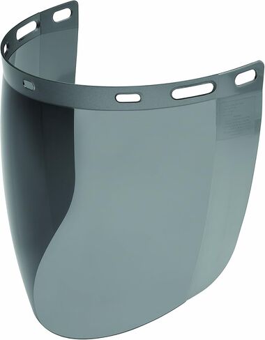 Gateway Safety 685 Venom Cylindrical Molded Contemporary Replacement Headgear Visor, IR Filter Shade 5.0 Lens, 9" x 15.5" x .06" in Saudi Arabia