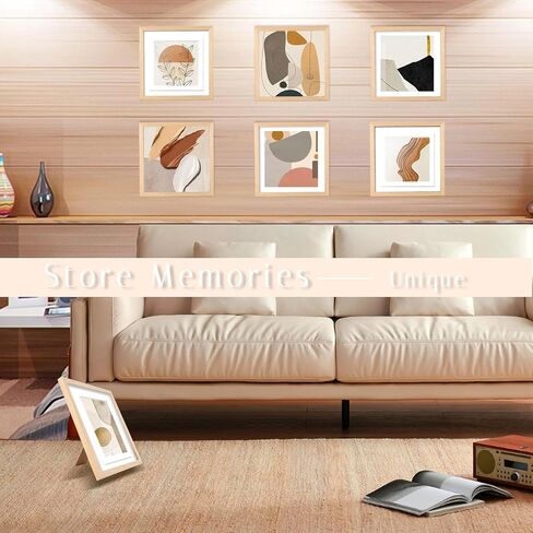 Picture Frames,Poster Frames,Display Pictures 8x8,10x10 With Mat or 12x12 Without Mat,Natural Solid Wood Frame,Hung On Walls Or Placed On Tables,Frames for Photos,Certificates. in Saudi Arabia