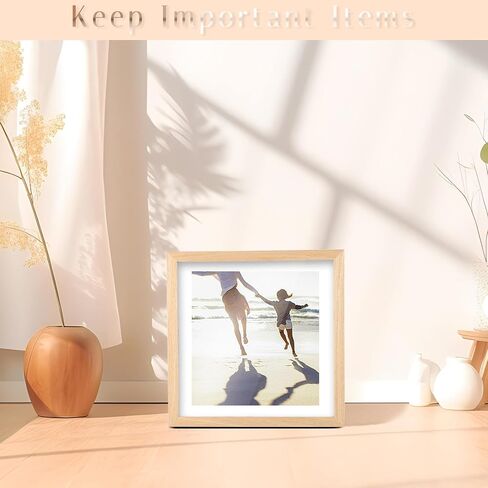 Picture Frames,Poster Frames,Display Pictures 8x8,10x10 With Mat or 12x12 Without Mat,Natural Solid Wood Frame,Hung On Walls Or Placed On Tables,Frames for Photos,Certificates. in Saudi Arabia