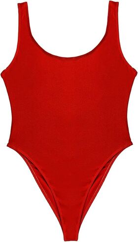 YiZYiF Women's One Piece Swimsuit High Cut Low Back Monokini Bathing Suit in Kuwait