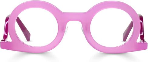eyebobs - Temple Tantrum | Premium Reading Glasses for Men and Women | Round Frame for Narrow Faces in Saudi Arabia