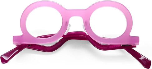 eyebobs - Temple Tantrum | Premium Reading Glasses for Men and Women | Round Frame for Narrow Faces in Saudi Arabia
