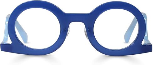 eyebobs - Temple Tantrum | Premium Reading Glasses for Men and Women | Round Frame for Narrow Faces in Saudi Arabia