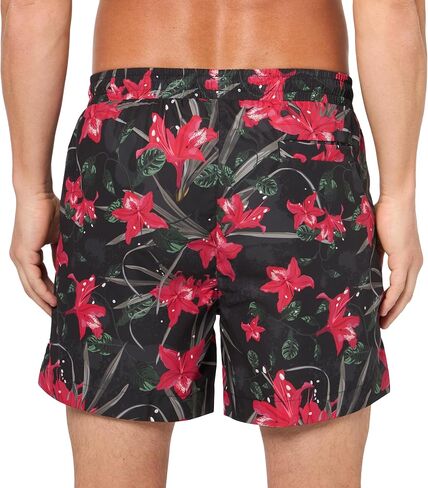 HUGO Men's Standard Tropical Leaf Swim Trunk in Saudi Arabia