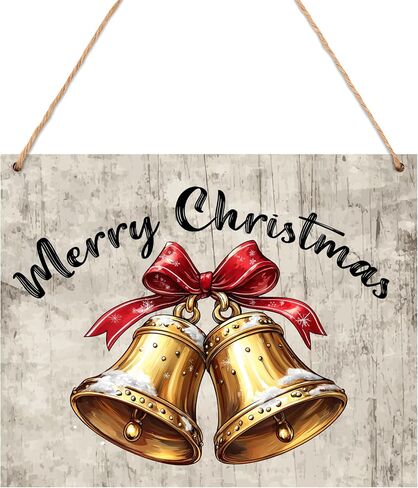 Pink Merry Christmas Decorations Hanging Sign, Farmhouse Christmas Tree Sign Front Door Wall Decorations, New Year Gifts, Winter Xmas Festive Supplies decor-J09 in Saudi Arabia