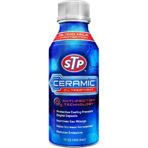 STP Ceramic Oil Treatment, Protective Coating and Anti-Friction Technology, 15 Oz (19387)