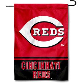 Cincinnati Reds Double Sided Garden Flag