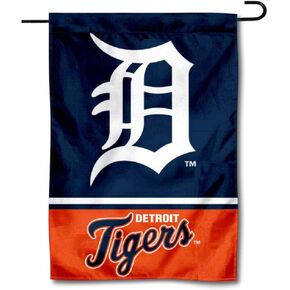 Detroit Baseball Double Sided Garden Flag