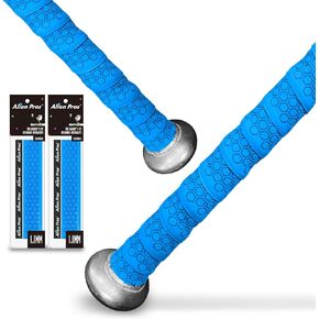 ALIEN PROS Bat Grip Tape for Baseball 1.1 MM (2 Pack) - Precut and Pro Quality Bat Tape - Wrap Your Bat for an Epic Home Run - Replacement for Old Baseball bat Grip