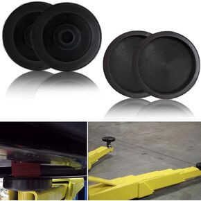 Round Rubber Arm Pads for BENDPAK DANNMAR Lift Set of 4 HD Slip on # 5715017 in Kuwait