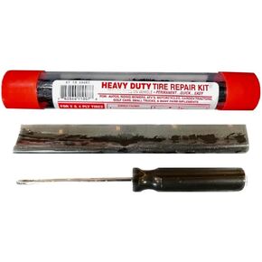 Nealey Mini Tire Repair Kit 11 PCS All-in-One Fix a Flat for Car, Truck, Golf Cart, Lawn Mower, Motorcycle,and ATV Made in USA