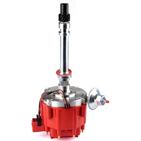 MAS Ignition Distributor w/Cap & Rotor GM08 Compatible with Chevy GM SBC 262 267 305 307 327 350 400 small blocks 402 454 big blocks BBC V8 65k Coil HEI DD-SBC-HEI-V8 850001R 7500RPM