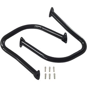 1 Pair Rear Highway Bars Saddlebag Crash Bars Engine Guards For Indian Chief Vintage Chieftain 2014-2021 Roadmaster 2015-2021 Dark Horse Springfield 2016-2021 Challenger 2020(Gloss Black)