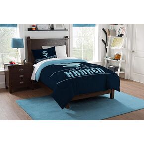 The Northwest Company Officially Licensed NHL Draft Comforter and 2 Sham Set, Multi Color, Multiple Sizes