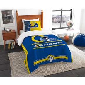 Northwest NFL Los Angeles Rams Comforter and Sham Set, Twin, Safety in Saudi Arabia