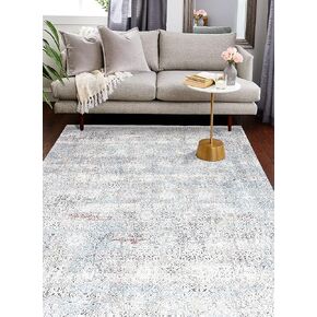 Bashian Collection Area Rug - Luxury Power Loom Viscose & Polyester - Home Decor for Runner Rug, Entryway Rug, Living Room Rugs, 2.6’ x 8’, Multi