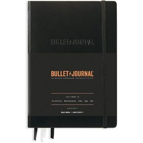 LEUCHTTURM1917 368952 Bullet Journal Edition 2 Green23، متوسط ​​A5، غلاف فني، 206 صفحة مرقمة، منقط