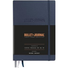 LEUCHTTURM1917 368952 Bullet Journal Edition 2 Green23، متوسط ​​A5، غلاف فني، 206 صفحة مرقمة، منقط