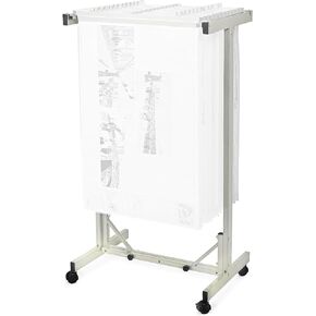 Adir Mobile Blueprint Storage Rack - Adjustable Mobile Blueprint Holder, Vertical Architect Drawing Rack with Wheels, Poster Rack Display, Construction Plans Holder for Office and Jobsites