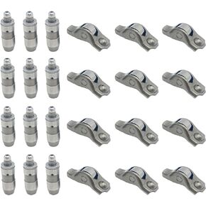 12 Pcs Rocker Arms + 12 Pcs Valve Lifters Compatible for Expedition F150 F250 F350 Explorer Sport Trac Mustang Mark LT Navigator Mountaineer 4.6L 5.4L 3V Engine 3L3Z6564BA 5L1Z6500A