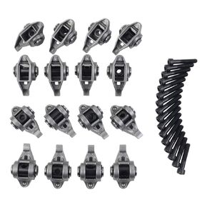 LS1 Rocker Arms and Bolts with Trunion Kit Installed Compatible with LS2 LS6 LQ4 LQ9 LY5 LY6 LM7 4.8 5.3 5.7 6.0 12681275 180-1337 MR-1341