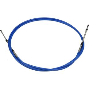 33C Throttle Shift Control Cable Compatible with Outboard Engine Boat Motor Steering System Blue (2PC 8FT)