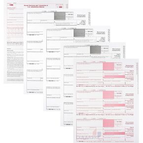 1099 Nec Forms 2023, 50 Pack 3 Part Laser Tax Forms Kit Pack of Federal/State Copy's, 1096's. Great for QuickBooks and Accounting Software, 2023, 1099-NEC 50 Pack