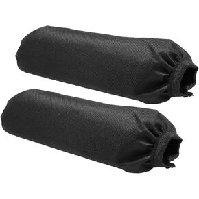 2-pack 350mm Universal shock covers Suspensione Protector Absorber Nylon Protective Cloth Compatible with TRX450R YFZ450 ATV Quad 150cc-520cc ATV Quad LTZ400 LTR450 Motorcycle Pit Dirt parts