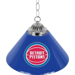 NBA Detroit Pistons Single Shade Gameroom Lamp, 14"