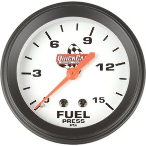 QuickCar Racing Products 611-6000 2-5/8" Diameter Fuel Pressure Gauge