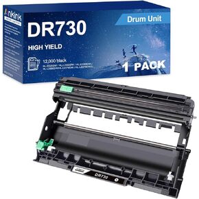 ANKINK DR730 Compatible Drum Unit (Not Toner) Replacement for Brother DR-730(1 Pack) DR760 760 for HL-L2350DW HL-L2370DW HL-L2395DW HL-L2325DW MFC-L2750DW MFC-L2710DW L2690DW DCP-L2550DW Laser Printer