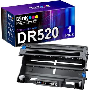 E-Z Ink Compatible Drum Unit Replacement for Brother DR520 DR620 Compatible with DCP-8065DN DCP-8060 HL-5240 HL-5250DN HL-5340D HL-5370DW MFC-8890DW MFC-8460N Printer (1 Drum Unit, 1 Pack)