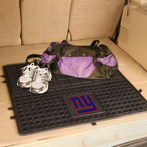 FANMATS 10838 New York Giants Heavy Duty Vinyl Cargo Mat 31"x31", All Weather Trunk Mat, Trunk Protection in Saudi Arabia