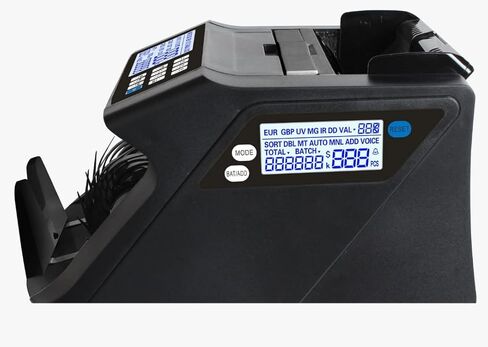 ماكينة عد النقود فئة الفواتير المختلطة، عد القيمة الاحترافي، عد العملات النقدية، كاشف التزييف - KHIPPUS Pro5500 in Kuwait