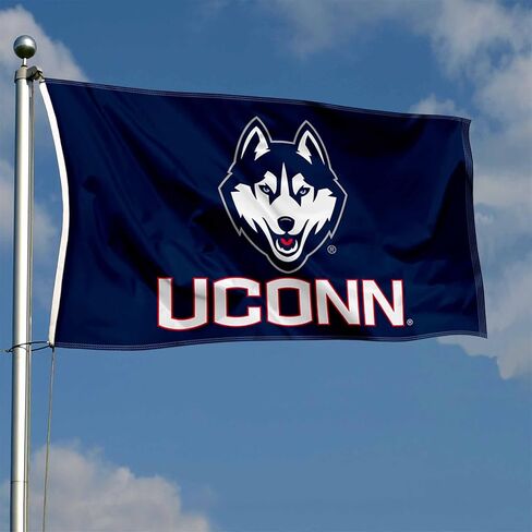 علم الكلية الكبير 3x5 من UCONN in Kuwait