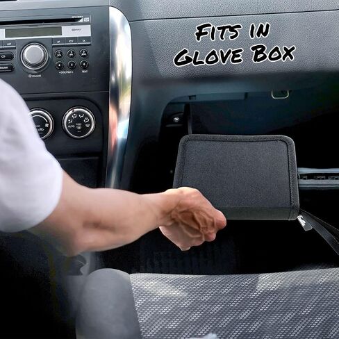 طقم إصلاح الإطارات المسطحة من تيريليكس (مع أداة تشذيب) - طقم إصلاح ثقوب الإطارات 24 قطعة للسيارة والسيارات وأدوات إصلاح الإطارات في حالات الطوارئ ومقابس الإطارات في حقيبة حمل منظمة بسحاب، للإطارات بدون أنابيب in Kuwait