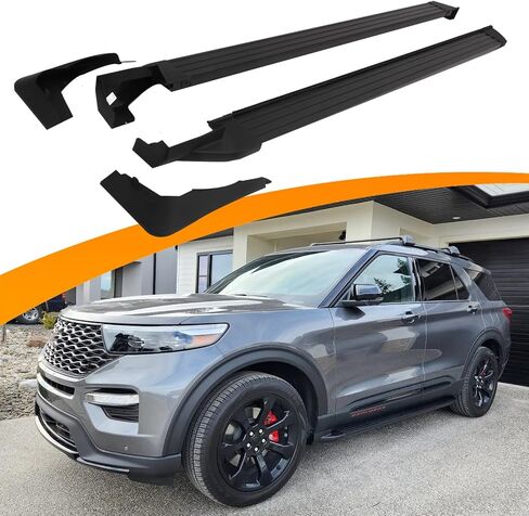 Snailfly Running Boards Fit for 2020-2024 Ford Explorer Base ST XLT Limited Platinum ST-Line Timberline Side Steps w/Mud Flaps in Saudi Arabia