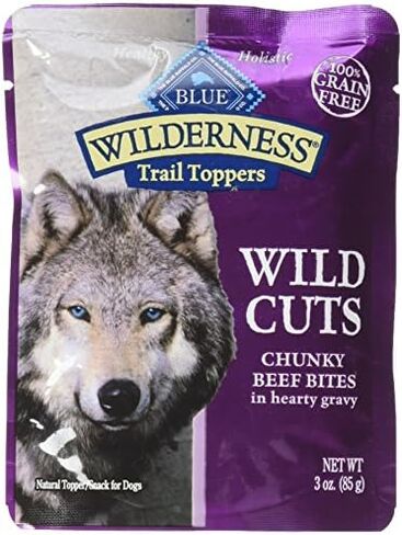 Blue Buffalo Wilderness Trail Toppers Variety Pack Wet Dog Food 3 oz, 12 ct in Saudi Arabia