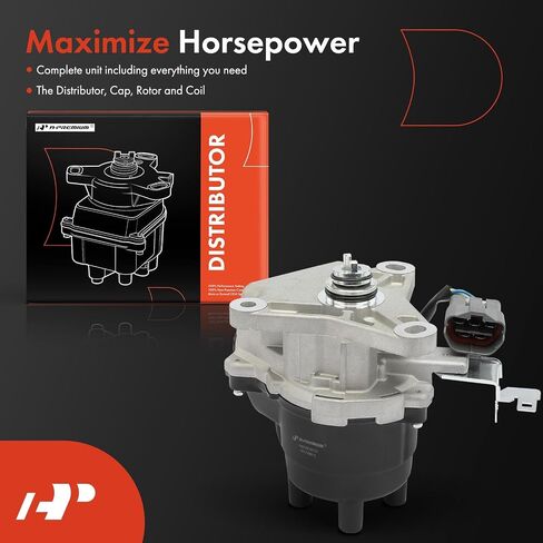 A-Premium Ignition Distributor with Cap and Rotor Compatible with Honda Accord 1994-1995 2.2L, with 2 Plugs in Saudi Arabia