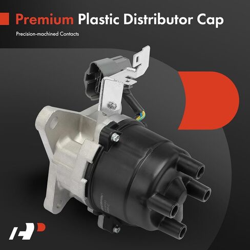 A-Premium Ignition Distributor with Cap and Rotor Compatible with Honda Accord 1994-1995 2.2L, with 2 Plugs in Saudi Arabia