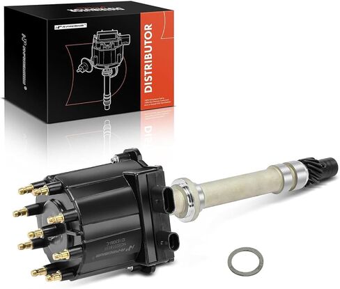 موزع A-Premium Small Block Big Block EFI TBI متوافق مع سيارة Chevy GMC - V8 5.0L، 5.7L، 7.4L - C/K 1500 2500 Pickup، Camaro، Blazer، Yukon، Jimmy، C60، P30، Tahoe - 1987-1997 ، قبعة سوداء in Saudi Arabia