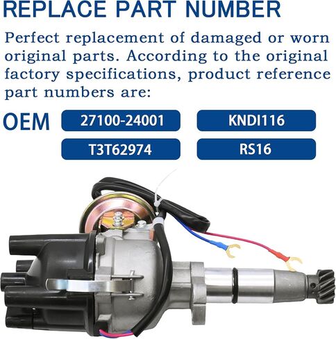 موزع الإشعال لـ EXCELL 1990-1994 L4 1.5L يستبدل #27100-24001 in Kuwait