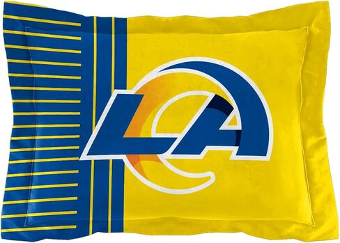 Northwest NFL Los Angeles Rams Comforter and Sham Set, Twin, Safety in Saudi Arabia