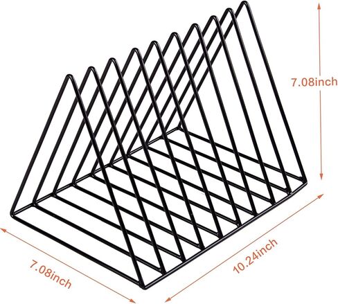 حامل سجل الفينيل المعدني للألبومات 2-حزمة، حامل مجلة رف المجلات حامل الفينيل حامل، رف تخزين الفينيل لLP، دعامة الصورة in Kuwait