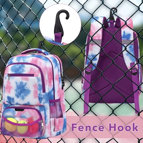 حقيبة ظهر للتنس من ACESAK للنساء والرجال - حقيبة تنس تحمل مضربين، اسكواش كرة الريشة، كرات مجاديف كرة البيسبول in Saudi Arabia
