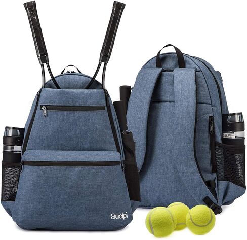 Sucipi Tennis Bag Professional Tennis Backpack for Men and Women Racket Bags Holds 2 Rackets with Ventilated Shoe Compartment in Saudi Arabia