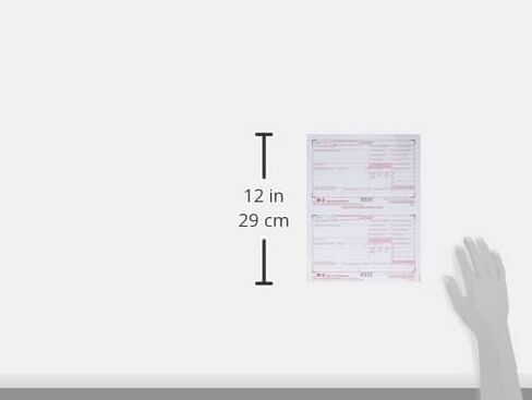 TOPS W2 Forms 2021, 6 Part W2 Forms, Laser/Inkjet Tax Form Sets for 50 Employees, Includes 3 W3 Forms (TX22991-21) in Saudi Arabia