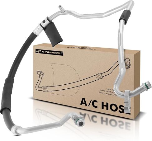 A-Premium A/C Discharge Line Hose Assembly Compatible with Nissan Altima 2002-2006 L4 2.5L, Compressor to Condenser in Kuwait