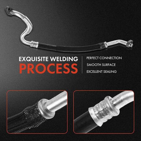 A-Premium A/C Suction Line Hose Assembly Compatible with Ford F-450 E-150 E-250 E-350 E-450 Super Duty Econoline Van Wagon, Compressor to Evap in Saudi Arabia