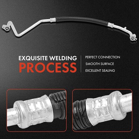 A-Premium A/C Suction Hose Assembly Compatible with Ford Explorer 2011-2019 3.5L, Police Interceptor Utility 2013-2019 3.7L, Compressor to Evap in Saudi Arabia